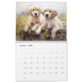 Goldene Retrievers 2026 Kalender (Jan 2027)