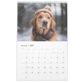 Goldene Retrievers für jede Jahreszeit Kalender (Jan 2027)