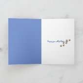 Goldene Retrika wird gesund Karte (Innenseite)