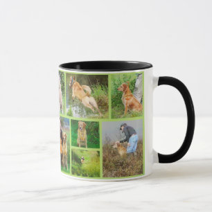 Goldene Retriver Feld-Tasse Tasse