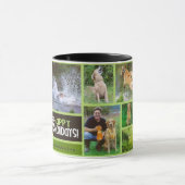Goldene Retriver Feld-Tasse Tasse (Zentrum)