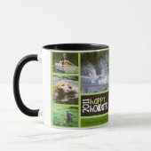 Goldene Retriver Feld-Tasse Tasse (Links)