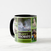 Goldene Retriver Feld-Tasse Tasse (Vorderseite Links)