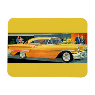 Goldene Rocket 88 Oldsmobile der 1950er Jahre Magnet