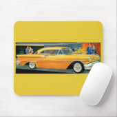 Goldene Rocket 88 Oldsmobile der 1950er Jahre Mousepad (Mit Mouse)