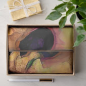 Goldene Rodelbahn mit Aussicht Seidenpapier (Geschenk)