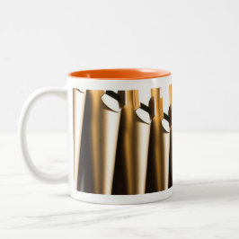 Goldene Rohr-Tasse Zweifarbige Tasse