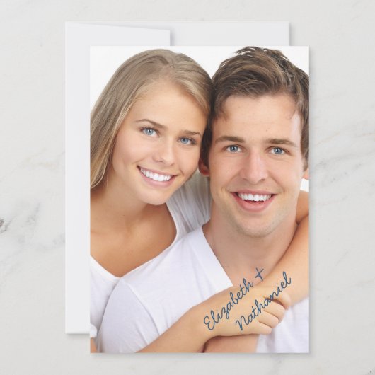 Goldene Romantik der 20er Jahre Art Déco Save the  Save The Date (Rückseite)