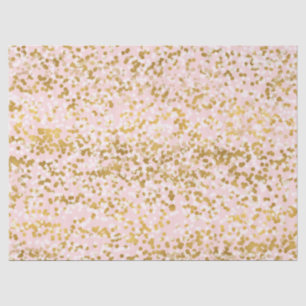Goldene Rosa Confetti Seidenpapier