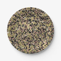 Goldene Rosa Grüne Schwarze Camouflage Geburtstags