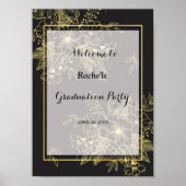 Goldene Rose Abschluss Poster (Vorne)