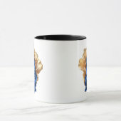 Goldene Rose Blaue Mutter Maria Katholisches Chris Tasse (Zentrum)