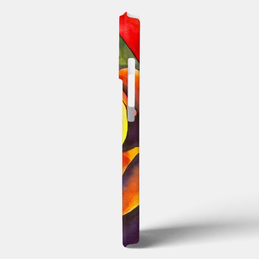 Goldene Rose Case-Mate iPhone Hülle (Rückseite / Links)