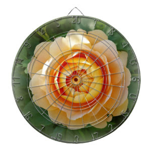 Goldene Rose Dartscheibe