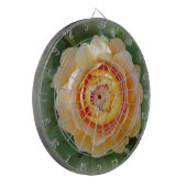 Goldene Rose Dartscheibe (Vorderseite Links)