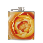 Goldene Rose Flachmann (Vorderseite)