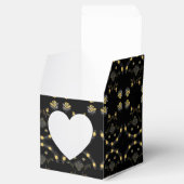 Goldene Rose Gefälligkeitsbox Geschenkschachtel (Geöffnet)