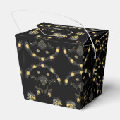 Goldene Rose Gefälligkeitsbox Geschenkschachtel (Rückseite)