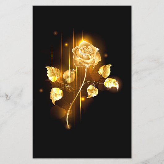 Goldene Rose ( gold Rose ) Flyer (Vorne)
