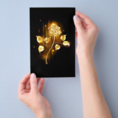 Goldene Rose ( gold Rose ) Flyer (Handgriff)