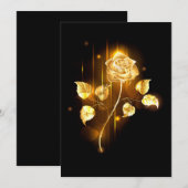 Goldene Rose ( gold rose ) Programm (Vorne/Hinten)