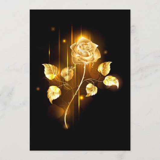 Goldene Rose ( gold rose ) Programm (Vorderseite)
