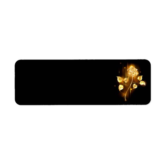 Goldene Rose (goldene Rose) (Vorne)