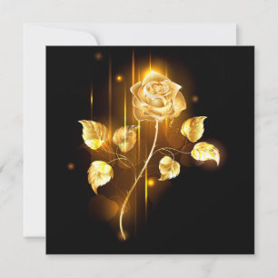 Goldene Rose (goldene Rose) Ankündigung