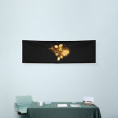 Goldene Rose (goldene Rose) Banner (Messeveranstaltung)