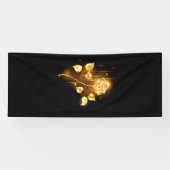 Goldene Rose (goldene Rose) Banner (Horizontal)