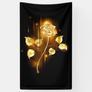 Goldene Rose (goldene Rose) Banner