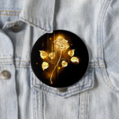 Goldene Rose (goldene Rose) Button (Beispiel)