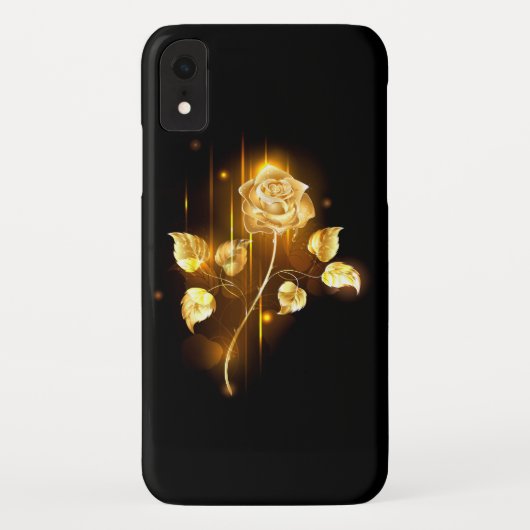 Goldene Rose (goldene Rose) Case-Mate iPhone Hülle (Rückseite)