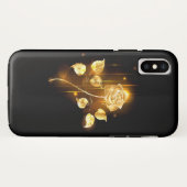Goldene Rose (goldene Rose) Case-Mate iPhone Hülle (Rückseite (Horizontal))