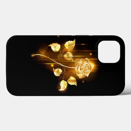 Goldene Rose (goldene Rose) Case-Mate iPhone Hülle (Rückseite (Horizontal))