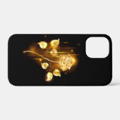 Goldene Rose (goldene Rose) Case-Mate iPhone Hülle (Rückseite (Horizontal))