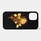 Goldene Rose (goldene Rose) Case-Mate iPhone Hülle (Rückseite (Horizontal))