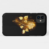 Goldene Rose (goldene Rose) Case-Mate iPhone Hülle (Rückseite (Horizontal))