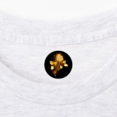 Goldene Rose (goldene Rose) Etiketten (Befestigt)