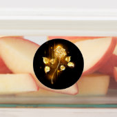 Goldene Rose (goldene Rose) Etiketten (Befestigt)