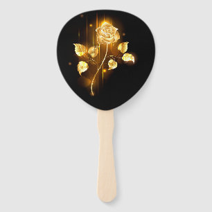 Goldene Rose (goldene Rose) Fächer