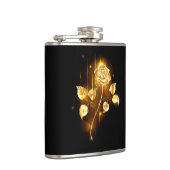 Goldene Rose (goldene Rose) Flachmann (Rechts)