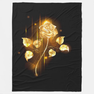 Goldene Rose (goldene Rose) Fleecedecke