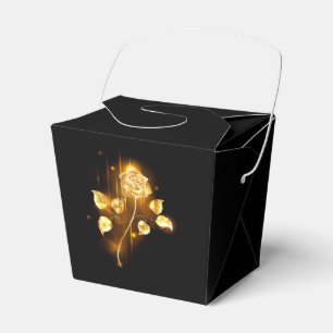 Goldene Rose (goldene Rose) Geschenkschachtel