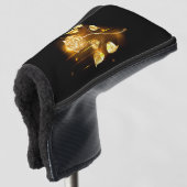 Goldene Rose (goldene Rose) Golf Headcover (3/4 Vorderseite)