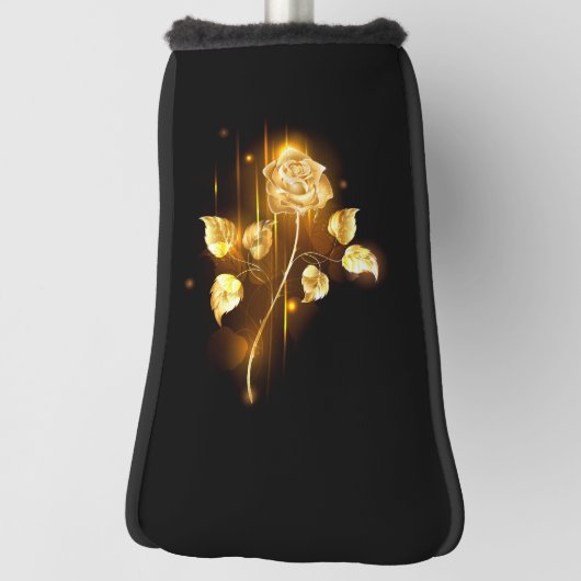 Goldene Rose (goldene Rose) Golf Headcover (Rotieren 90)