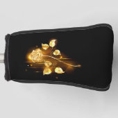 Goldene Rose (goldene Rose) Golf Headcover (Vorderseite)