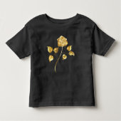 Goldene Rose (goldene Rose) Kleinkind T-shirt (Vorderseite)
