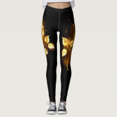 Goldene Rose (goldene Rose) Leggings (Vorderseite)
