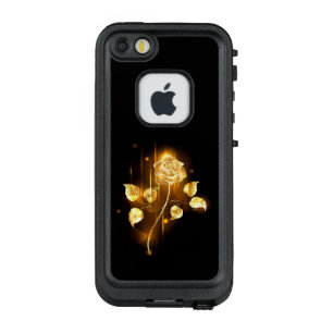 Goldene Rose (goldene Rose) LifeProof FRÄ’ iPhone SE/5/5s Hülle